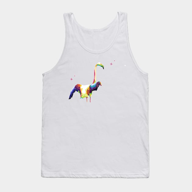 goose bird wpap pop art Tank Top by Rizkydwi